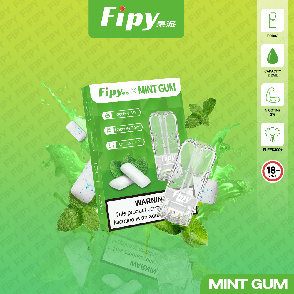 FIPY 果派一代通用煙彈|2.2ML超大容量 18種口味(買3送1 / 買6送主機)兼容LANA/SP2S:圖片 2